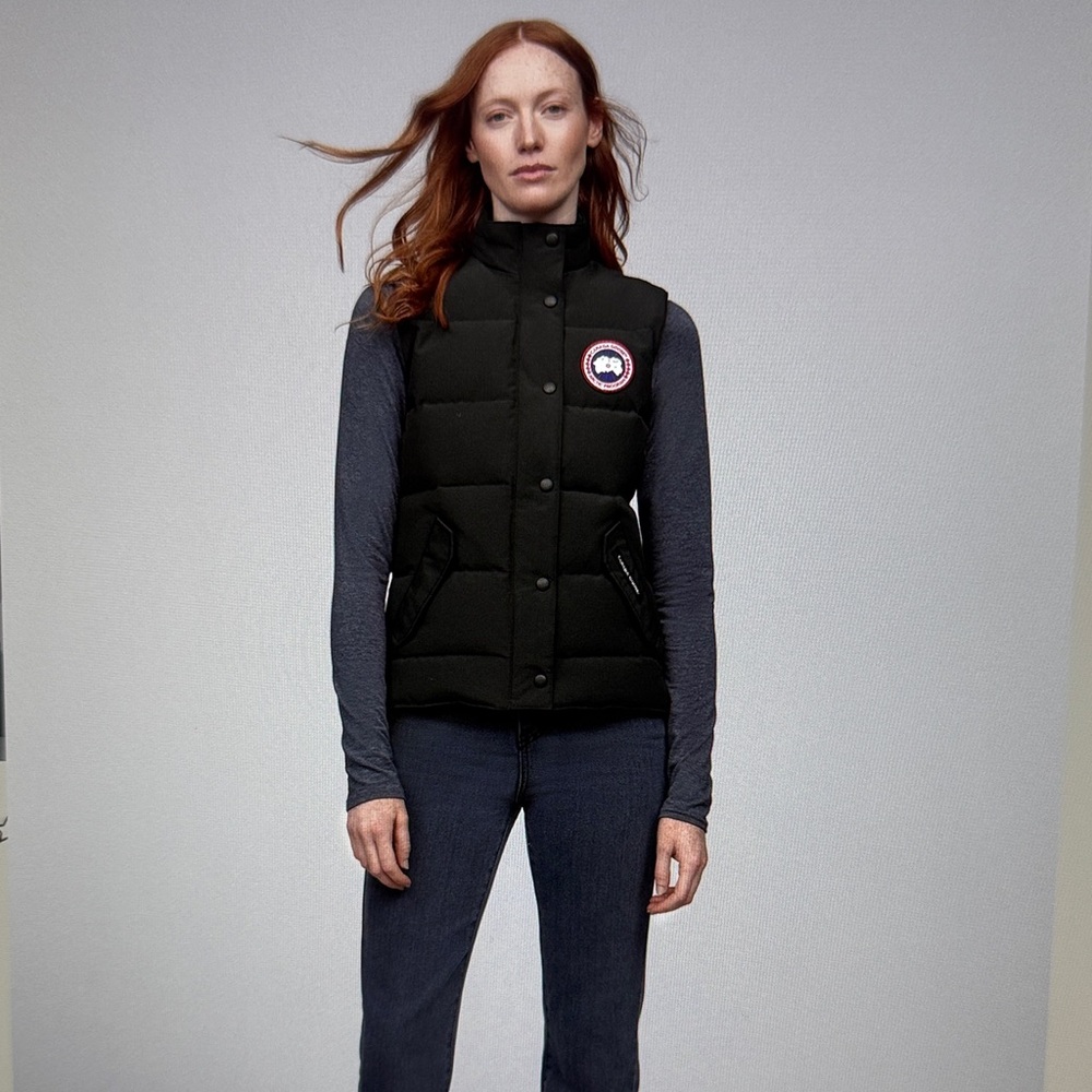 CANADA GOOSE Freestyle Black Vest